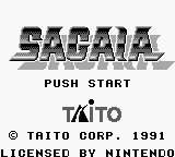 Sagaia — Title screen