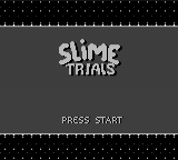 Slime Trials — Title screen