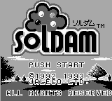 Soldam — Title screen