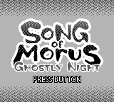 Song Of Morus - Ghostly Night — Title screen