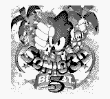Sonic 3d Blast 5 (Unl.) — Title screen
