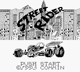 Street Rider (Unl.) — Title screen