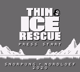 Thin Ice Rescue — Title screen