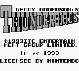 Thunderbirds — Title screen