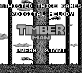 TimberMan — Title screen