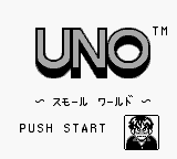 Uno : Small World — Title screen