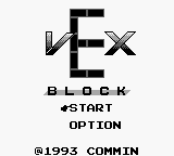 Vex Block (Unl.) — Title screen