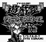 Yu-Gi-Oh! Duel Monsters — Title screen