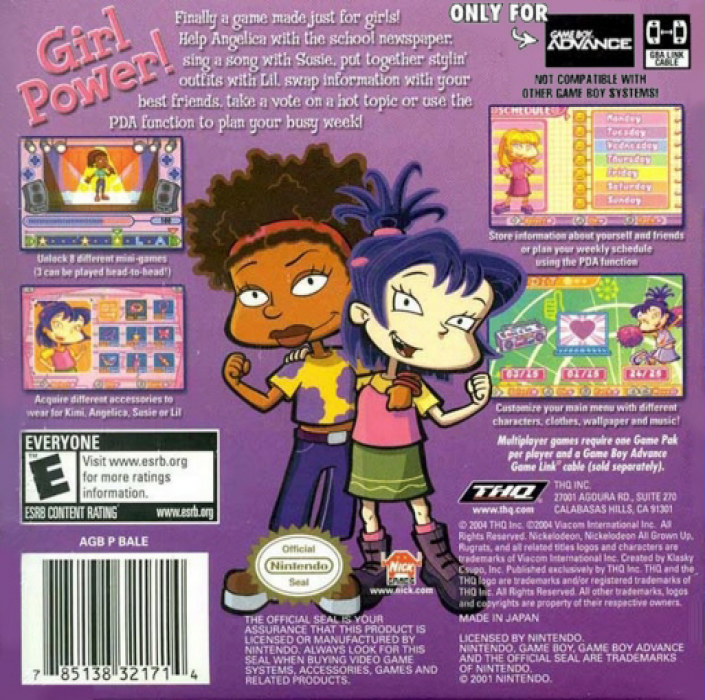 All Grown Up! : Express Yourself — Box back