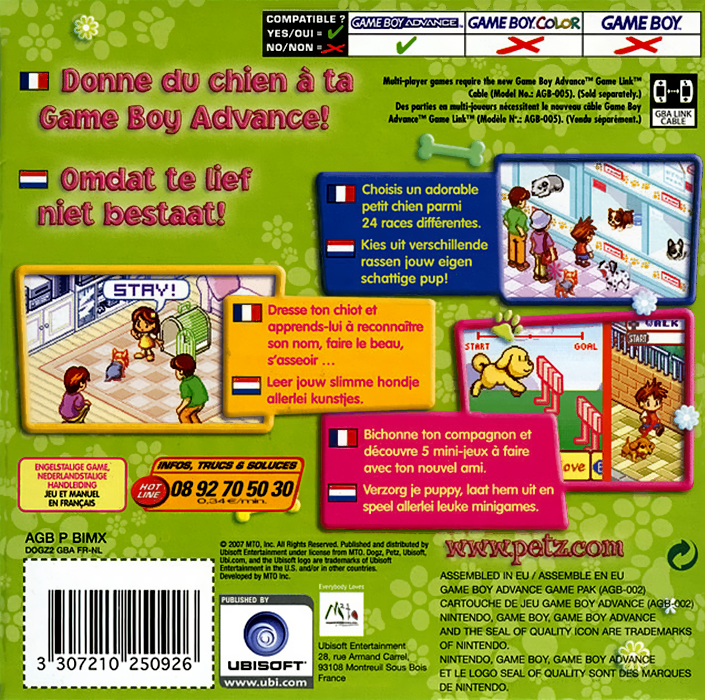 Dogz 2 — Box back