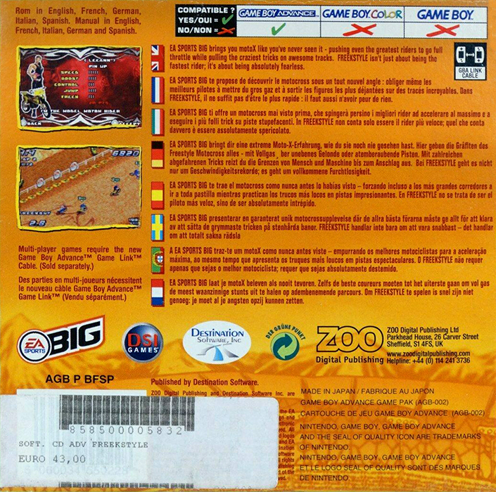 Freekstyle — Box back