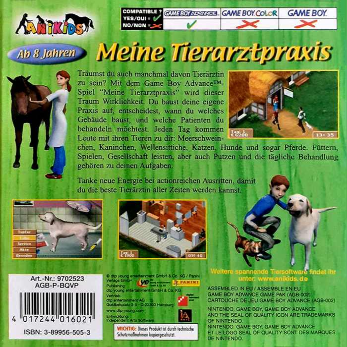Meine Tierarztpraxis — Box back