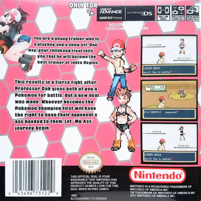 Pokemon : My Ass — Box back