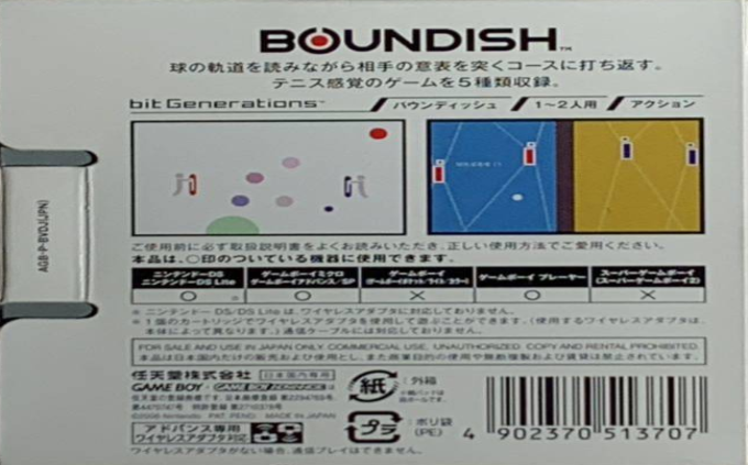 bit Generations : Boundish — Box back