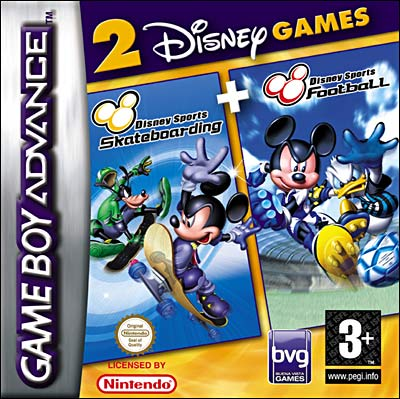 2 Disney Games : Disney Sports, Football + Disney 