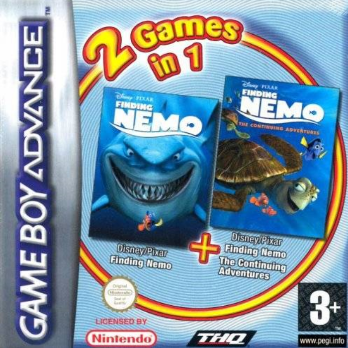 2 Games in 1 : Finding Nemo + Finding Nemo, The Co