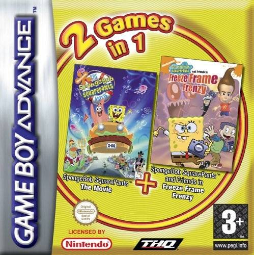 2 Games in 1 : The SpongeBob SquarePants Movie + S