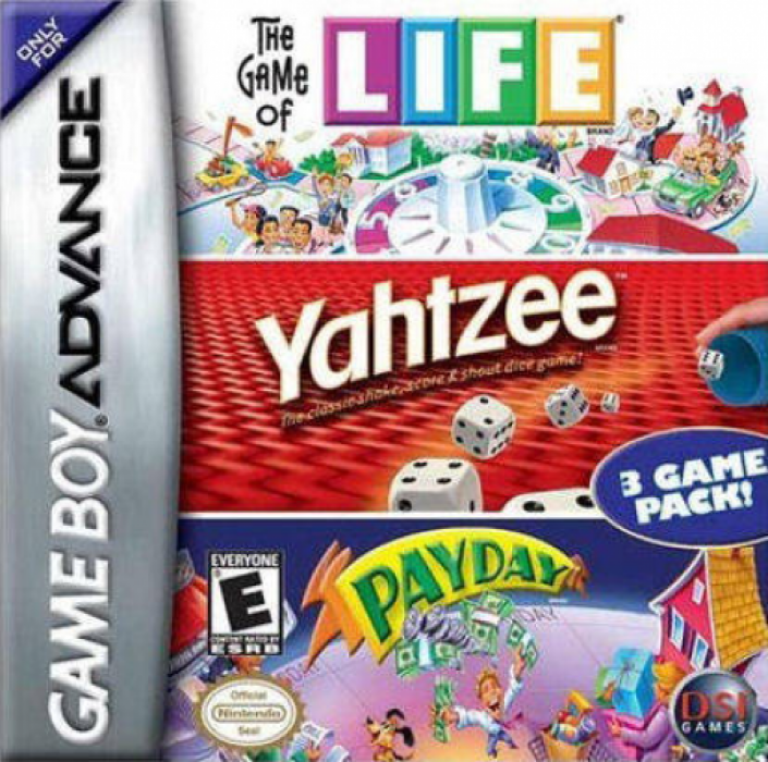 3 Game Pack! : The Game of Life + Payday + Yahtzee