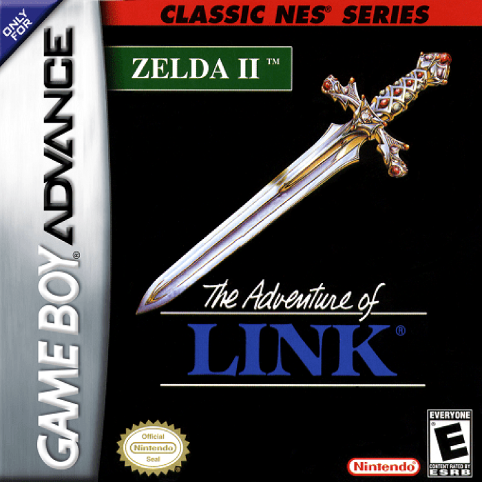 Classic NES Series : Zelda II : The Adventure of Link