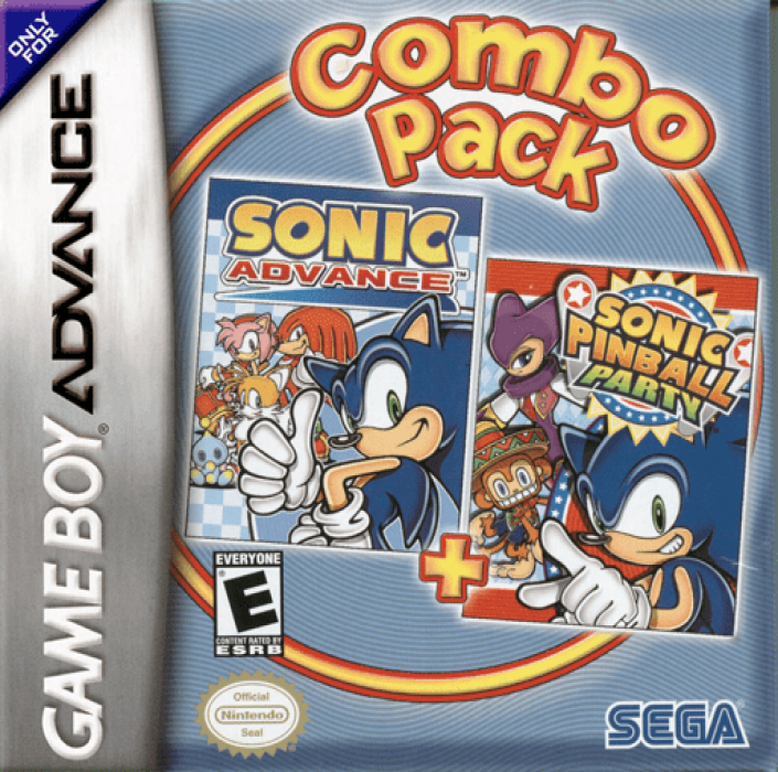 Combo Pack : Sonic Advance + Sonic Pinball Party
