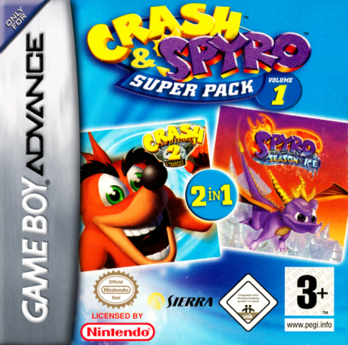 Crash & Spyro Super Pack Volume 1