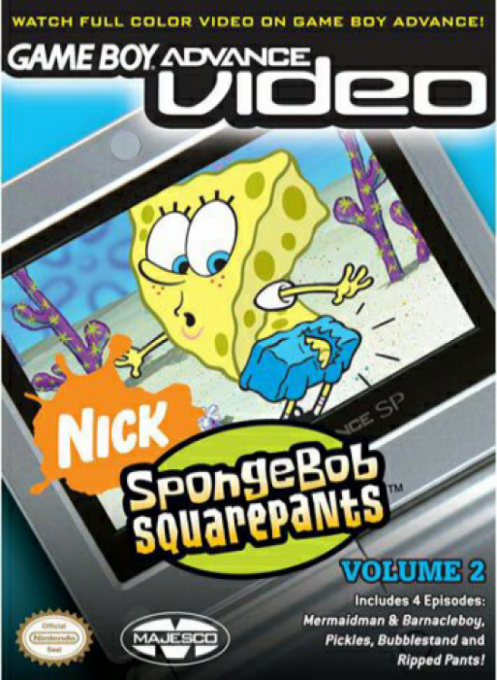 Game Boy Advance Video : SpongeBob SquarePants, Volume 2