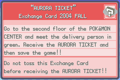 Pokemon - Aurora Ticket Distribution