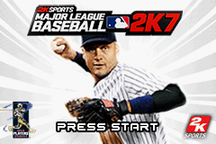 2K Sports : Major League Baseball 2K7 — Title screen