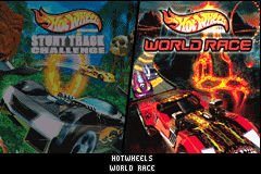 2 Game Pack! - Hot Wheels - Stunt Track Challenge — Title screen