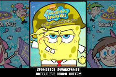 2 Games In 1 - Double Pack - Spongebob Squarepants - Battle For Bikini Bottom + The Fairly Oddparents! - Breakin' Da Rules — Title screen