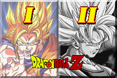 2 Games in 1 - Dragon Ball Z - The Legacy of Goku I & II — Title screen