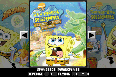 2 Games in 1 - SpongeBob SquarePants - Revenge of — Title screen
