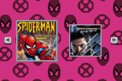 2 in 1 Game Pack - Spider-Man - Mysterio's Menace + X2 - Wolverine's Revenge — Title screen