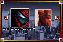 2 in 1 Game Pack : Spider-Man & Spider-Man 2 — Title screen
