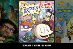 3 Games In 1 - Rugrats - I Gotta Go Party + Spongebob Squarepants - Supersponge + Tak And The Power Of Juju — Title screen