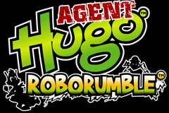 Agent Hugo : Roborumble — Title screen