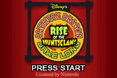 American Dragon : Jake Long, Rise of the Huntsclan — Title screen
