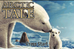Arctic Tale — Title screen