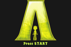 Arthur and the Invisibles — Title screen