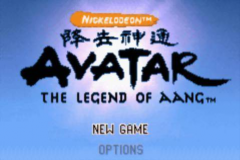 Avatar : The Legend of Aang — Title screen