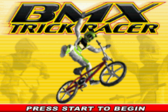 BMX Trick Racer — Title screen