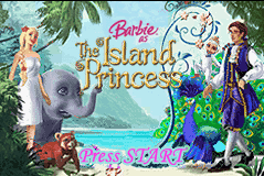 Barbie as The Island Princess — Title screen