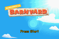 Barnyard — Title screen