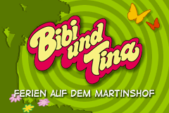 Bibi und Tina : Ferien auf dem Martinshof — Title screen