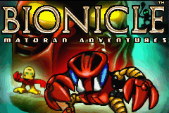 Bionicle : Matoran Adventures — Title screen
