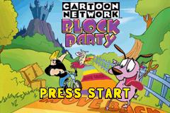 Cartoon Network Block Party — Title screen