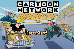 Cartoon Network Speedway — Title screen