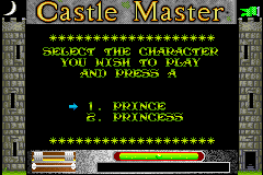 Castle Master — Title screen