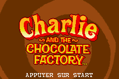 Charlie and the Chocolate Factory — Title screen
