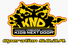 Codename : Kids Next Door, Operation S.O.D.A. — Title screen